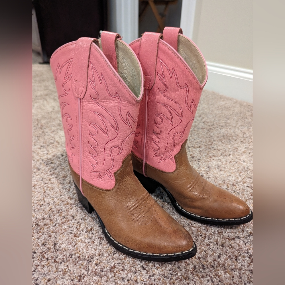 Girls Cowboy boots, size 10